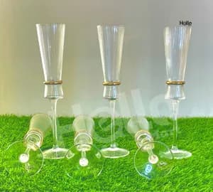 Quality Champagne Glasses Set Of 6