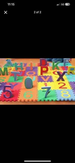 Kids puzzle mat