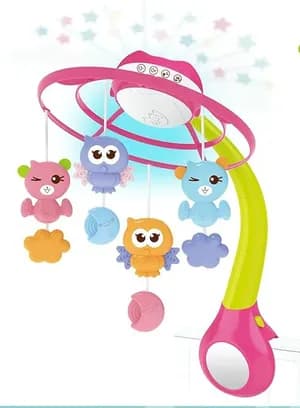 Kids Melody Projection & Night Light Bed Bell