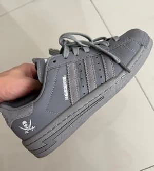 Adidas Superstar Neighborhood Cement Grey Shoes