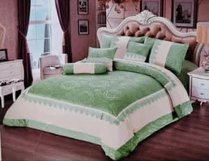 Seven (7) Pcs Comforter set