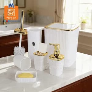 6-Piece Modern Bathroom Accessories Set