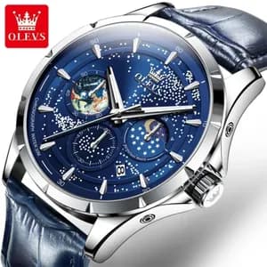OLEVS 5538 Luxury Quartz Chronograph Watch for Men