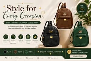 Elegance Mini Backpack