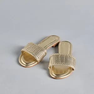 MAX woven flat sandals 38