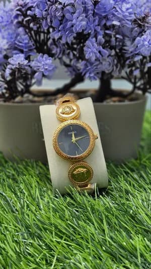 Versace Ladies Stainless Steel Watch