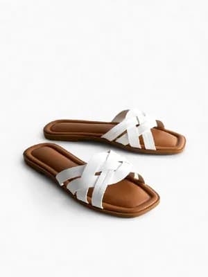 Primark Faux Leather Weave Sandals