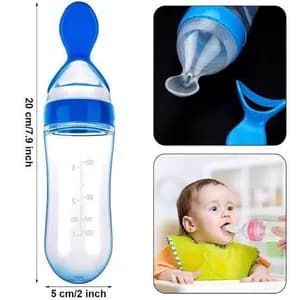 Silcone Bottle Spoon Feeder