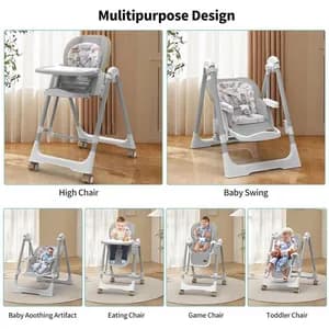 Kidilo baby high chair with swing