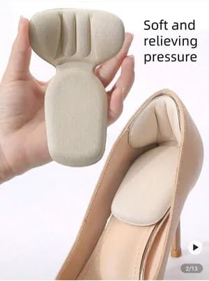 Soft Heel Cushion Shoe Pads