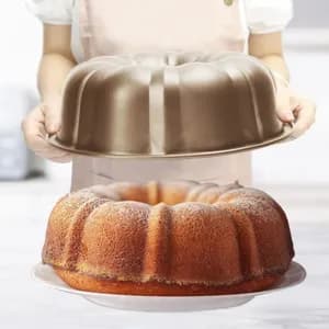 Carbon steel non stick Bundt pan