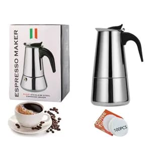 Classic Italian-Style Espresso Maker – Moka Pot
