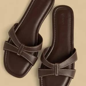 MAX slip on flat sandals