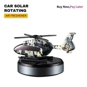 Solar Rotating Helicopter Car Air Freshener