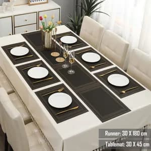 7-Piece Table Mats with Runner