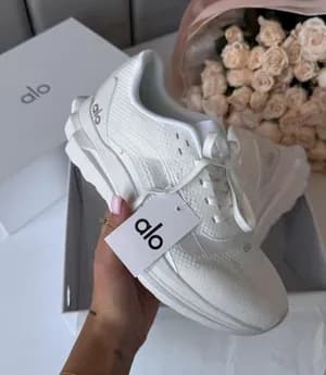 Alo Runner Triple White Unisex Sneakers