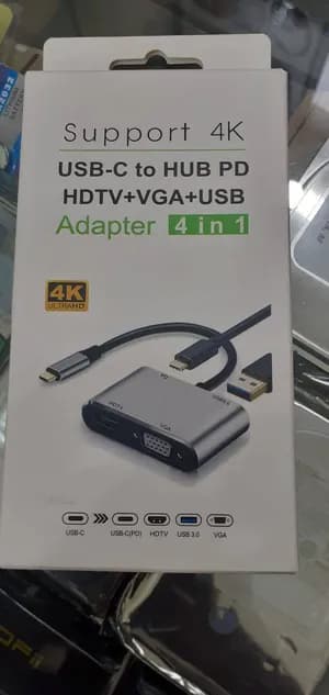USB-C 4-in-1 Multifunctional Adapter