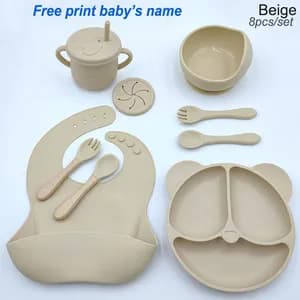 Baby Silicone Feeding Gift Set