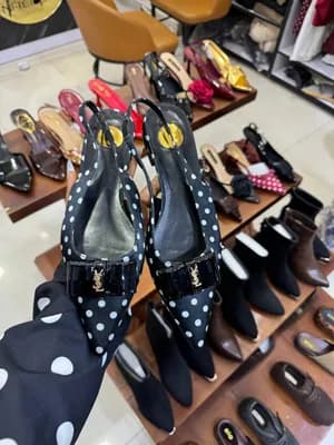 YSL Polka Dot Heels Size 40