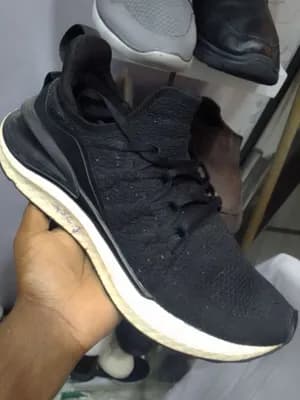 Black Knit Sneaker Size 43