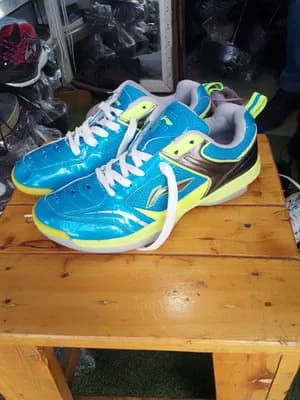 Li-Ning Blue Sports Shoes Size 40