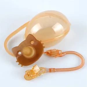 Silicone baby pacifier