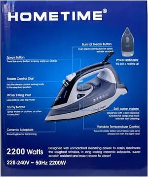 HOMETIME STEAM IRON BS-116 2200W