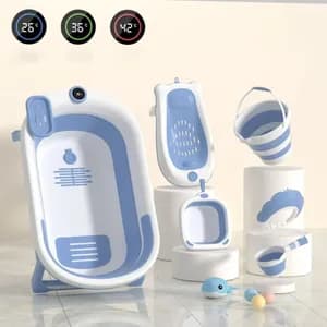 Baby Bath Tub Set 6+2 Pieces