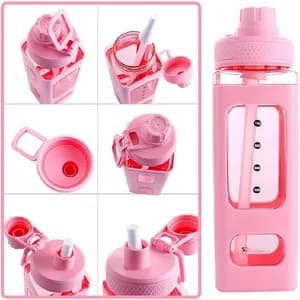 square kawaii water bottle