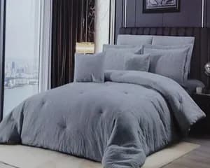 Seven (7) Pcs Comforter set
