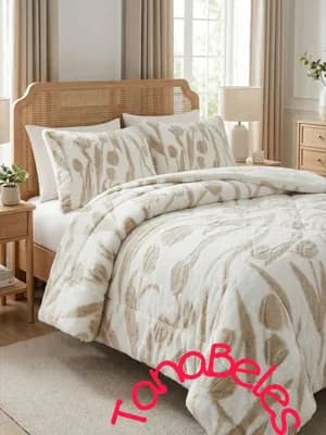 Fluffy Comforter Bedding Set 4 Pieces