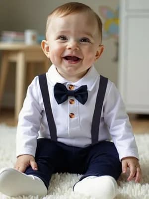 Baby boy 2 piece set cotton casual outfit