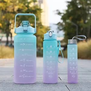 3in1 colorful Water Bottle