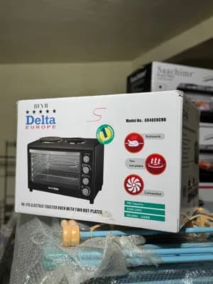 Delta oven (ዴልታ ኦቭን) With Two Hot Plate Stove