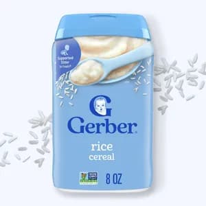 Gerber Baby Food Stage 1 Rice 8oz