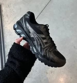 ASICS Gel Kayano 14 Black Pure Silver Shoes