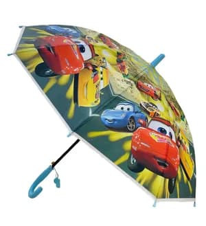 Racing-inspired cartoon umbrella for boys
