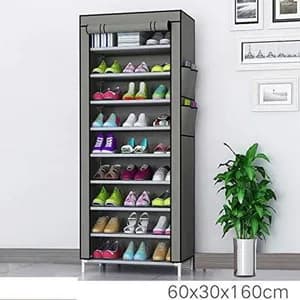 9-Tier Fabric Shoe Rack