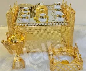 Large Saudi Coffee Rekebot Set