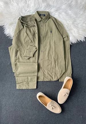 Polo linen original complete men's shirt