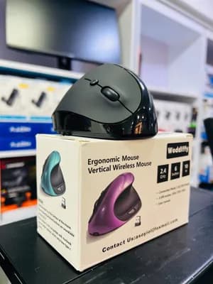 Woddlaffy Vertical Wireless Mouse
