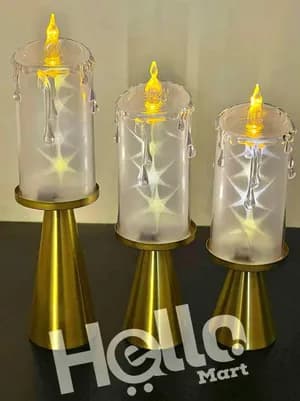 Decorative Electric Candle Holder Set