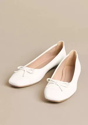 MAX paneled slip on ballerina