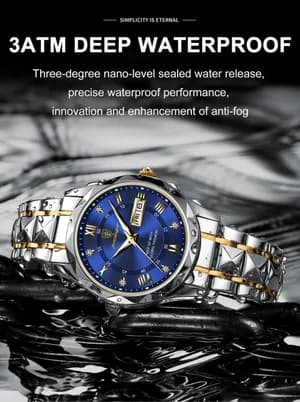 Poedagar Graceful Stainless Steel Watch