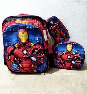 3 pcs set school bags