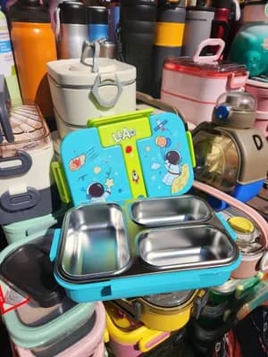 Three Partition Lunch Box