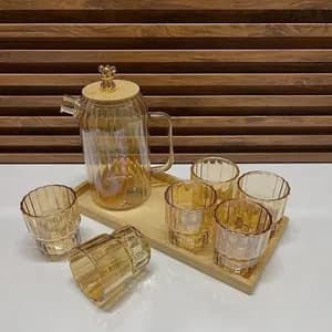 7pcs Glass Water Set 1.6L