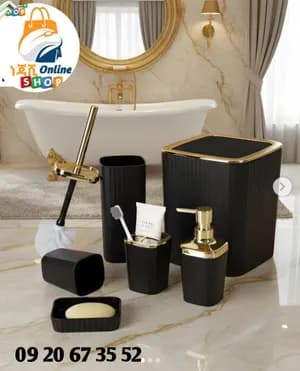 6 PCS BATHROOM SET