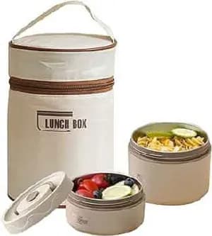 Premium Thermal Lunch Box – With Insulated Carry Bag