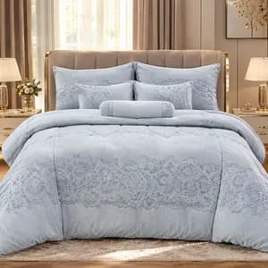 Seven (7) Pcs Comforter set